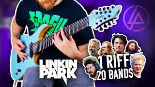 1 Riff 20 Bands - One Step Closer (Linkin Park)