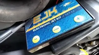 Yamaha MT-03 EJK installation (Electronic Jet Kit) dynorun