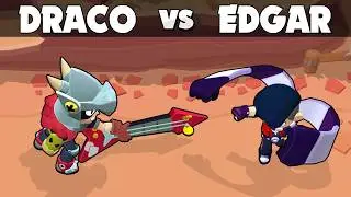 DRACO vs EDGAR ⭐  Brawl Stars