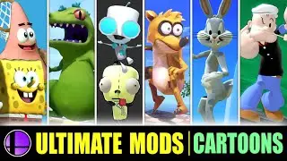 Cartoon Characters in SMASH ULTIMATE! (Part 7)