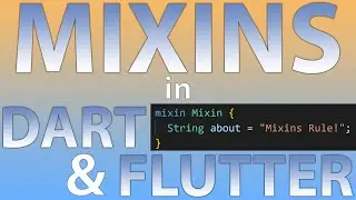 Using Mixins in Dart - Learn Basics of Dart and Flutter - Tutorial