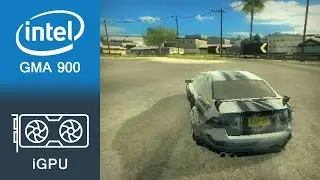 FlatOut 2 Gameplay Intel GMA 900 (Notebook / Laptop)