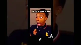 What scream is real? #meme