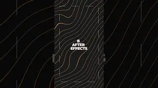 Анимация волн в After Effects #афтерэффектс #aftereffects #моушндизайн  #motiongraphics