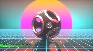 Octane Lighting Essentials Volume 2: Scene 09 Retro Glow