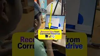 Corrupt Pen Drive में से Files Recover करें Laptop पर! 😱