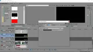 Sony Vegas Pro - Move Solid Color Bar anywhere in the scene