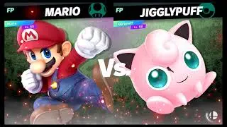 Super Smash Bros Ultimate Amiibo Fights – vs the World #12 Mario vs Jigglypuff