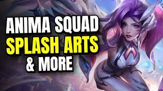 ANIMA SQUAD 2024 - SPLASH ARTS, ALL SKINS, GAMEMODE AND MORE | League of Legends