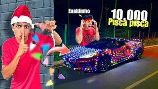 COLOQUEI 10.000 PISCA PISCA NO CARRO DO ENALDINHO