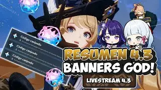 RESUMEN LIVE 4.3!! BANNERS, CÓDIGOS Y NUEVOS ARTEFACTOS! | Genshin Impact