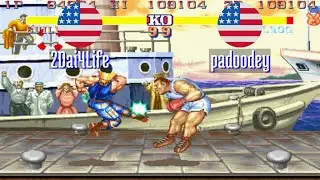 FT5 @sf2hf: 2Dai4Life (US) vs padoodey (US) [Street Fighter II Hyper Fighting Fightcade] Nov 9