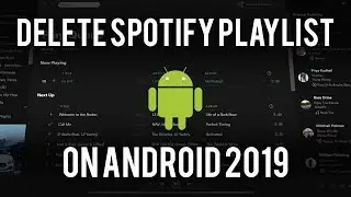 How To Delete Spotify Playlist on Android!