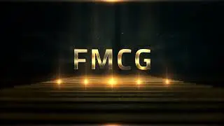 FMCG TEXT 4K VIDEO BACKGROUND | Free stock Footage | Royalty free Footage