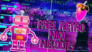 (Free Midi) How to Happy Retrowave beats on FL Studio Mobile