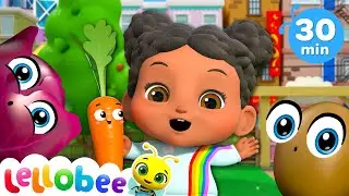 Yes Yes to Vegetables! | LelLellobee City Farm | Science and Nature Cartoons For Kids