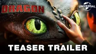 HOW TO TRAIN YOUR DRAGON (2025)  Live Action Remake | Official Teaser Trailer - Universal Pictures