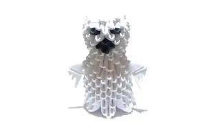 (Halloween) How To Make a 3D Origami Ghost