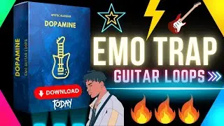 Emo Guitar Loops | Trap Guitar Sample Pack | Royalty Free Guitar Loop Kit