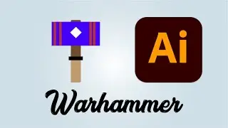 How to make simple warhammer in Adobe Illustrator