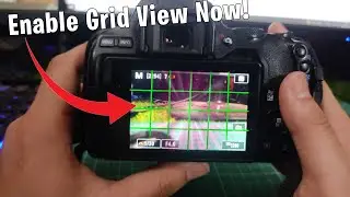 How to Turn on Grid View on Your Canon 200D Mark II DSLR Camera in Just 1 Minute!