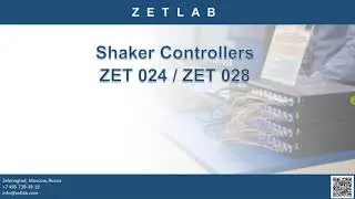 ZETLAB vibration test control system and ZETLAB VIBRO software overview