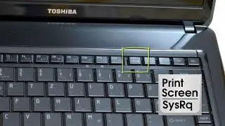 How to screenshot on Toshiba laptop Windows 10