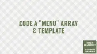 Menu Template