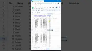 Tips7: Rumus dasar IF google sheets