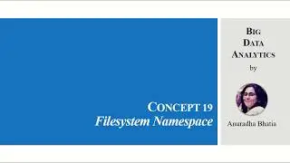 Concept 19 Filesystem Namespace