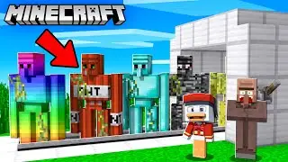 ich BAUE eine GOLEM FABRIK in MINECRAFT RP!