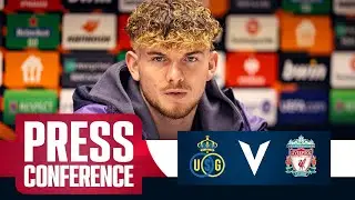 Harvey Elliott on midfield competition | Union Saint-Gilloise v Liverpool | LFC Press Conference