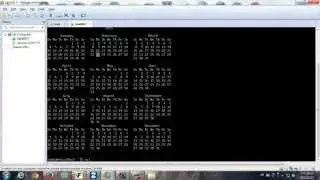 Linux Command: cal---Displays Calendar