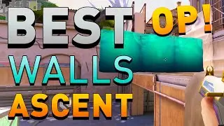 VALORANT - ASCENT Best Sage Walls (One Ways, Wall Boosts & More)