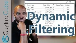 Dynamic filtering with Power BI