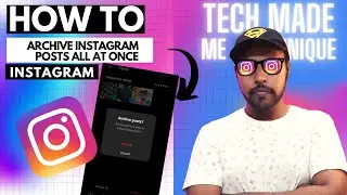 How to archive Instagram posts all at once | how to archive Instagram posts | Instagram archive