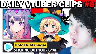 Daily Vtuber Clips YOU SENT ME!! #8 | *Management Starts Singing Sticking out your gyatt* Biboo: