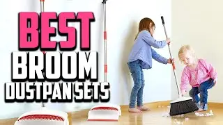 Top 10 Best Broom Dustpan Sets in 2023 Reviews