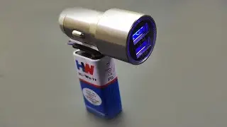 How to Make a Power Bank using car charger | DM