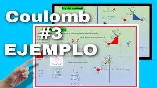 👉🏻🟢Ley de coulomb EJEMPLO #3