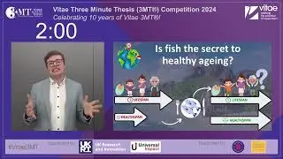 Vitae 3MT® 2024 Finalist, James McMullan, Ulster University