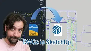 Working with DWGs in SketchUp