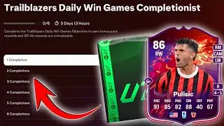 How to Complete Trailblazers Daily Win Games Completionist Objective in FC 25 💥 86 Pulisic Objective