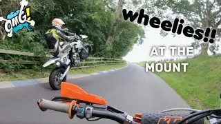 SUPERMOTO at Olivers Mount | Demonstrations at Cock Of The North