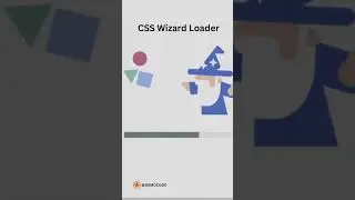 Pure CSS Wizard loader || #animation #css #wizardloader #loader