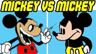 Friday Night Funkin VS Suicidal Trouble (Mickey Mouse Leaked) (FNF Mod)