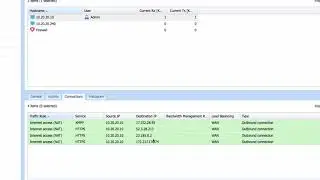 Kerio Control UTM v9.3 - 13 - Monitor and manage active firewall sessions