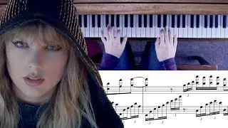 Taylor Swift - ...Ready For It? Advanced Piano Cover With Sheet Music