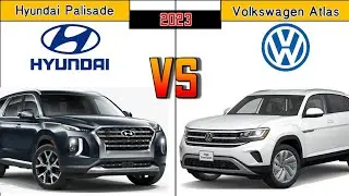 2023 Hyundai Palisade vs 2023 Volkswagen Atlas Engine, Specification & Futures Comparison