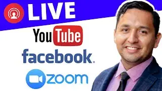 How to LIVE STREAM from ZOOM to META and YOUTUBE